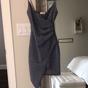 Lilyful metallic mini dress